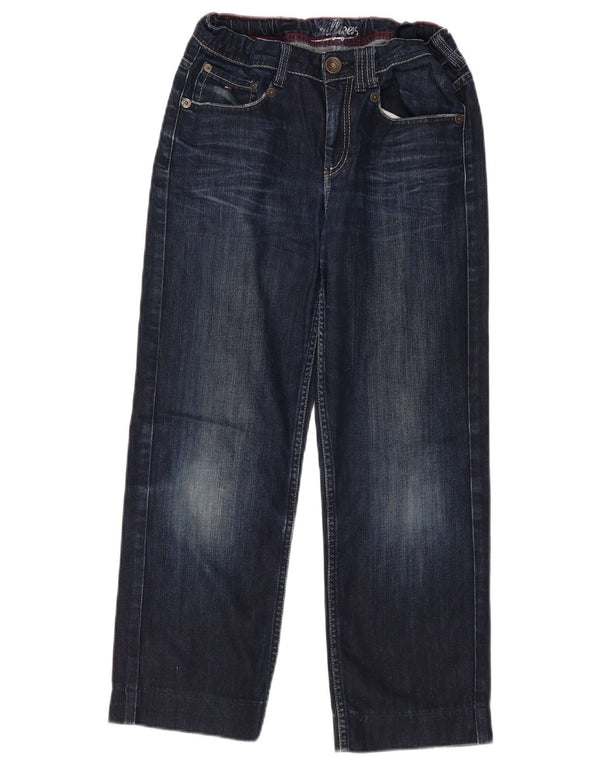 Tommy Hilfiger Jean droit graphique garçon 15-16 ans W30 L24 bleu coton