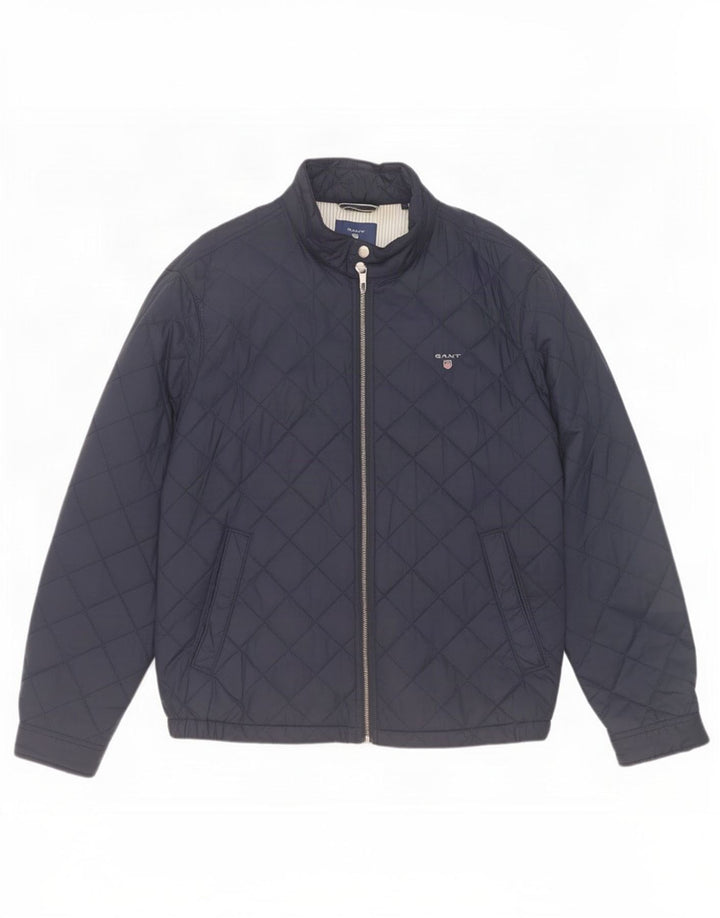Gant Veste matelassée pour homme UK 42 XL Bleu marine Polyamide