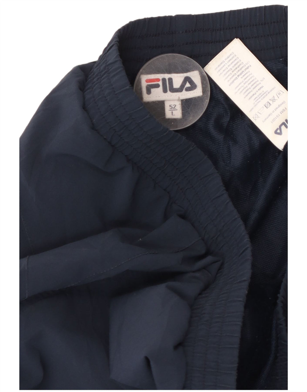 FILA Pantalon de Survêtement Homme Large Bleu Marine Polyester