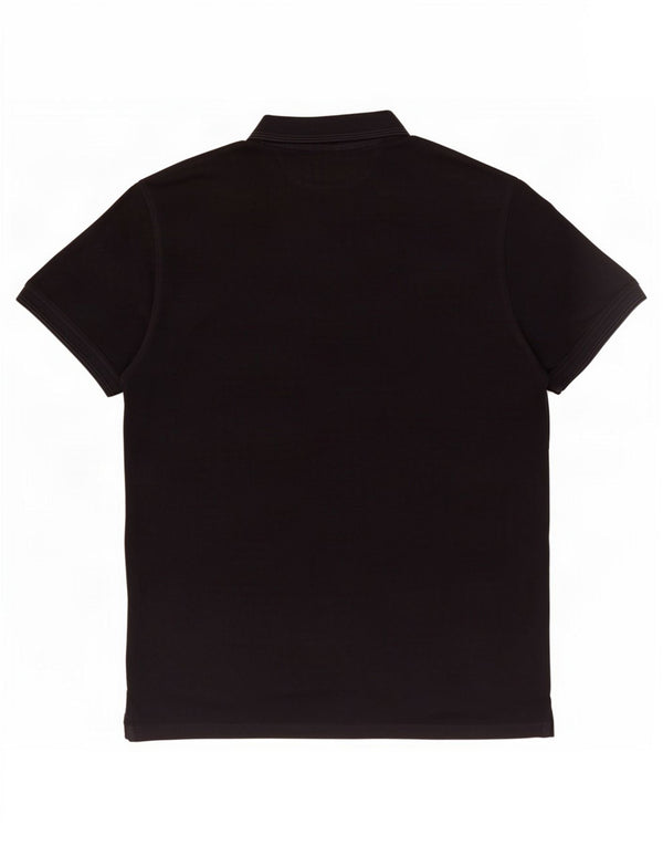 Massimo Dutti Polo Homme XL Noir Coton