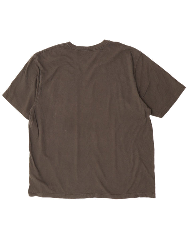Carhartt Mens Loose Fit T-Shirt Top XL Khaki Cotton
