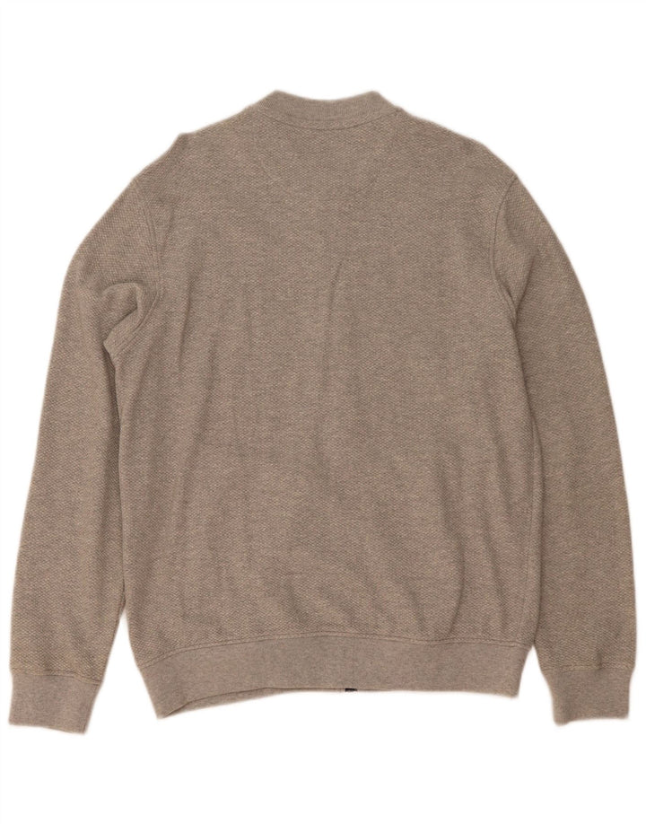 Marks & Spencer Veste de Survêtement Blue Harbor Homme Gris Moyen Coton