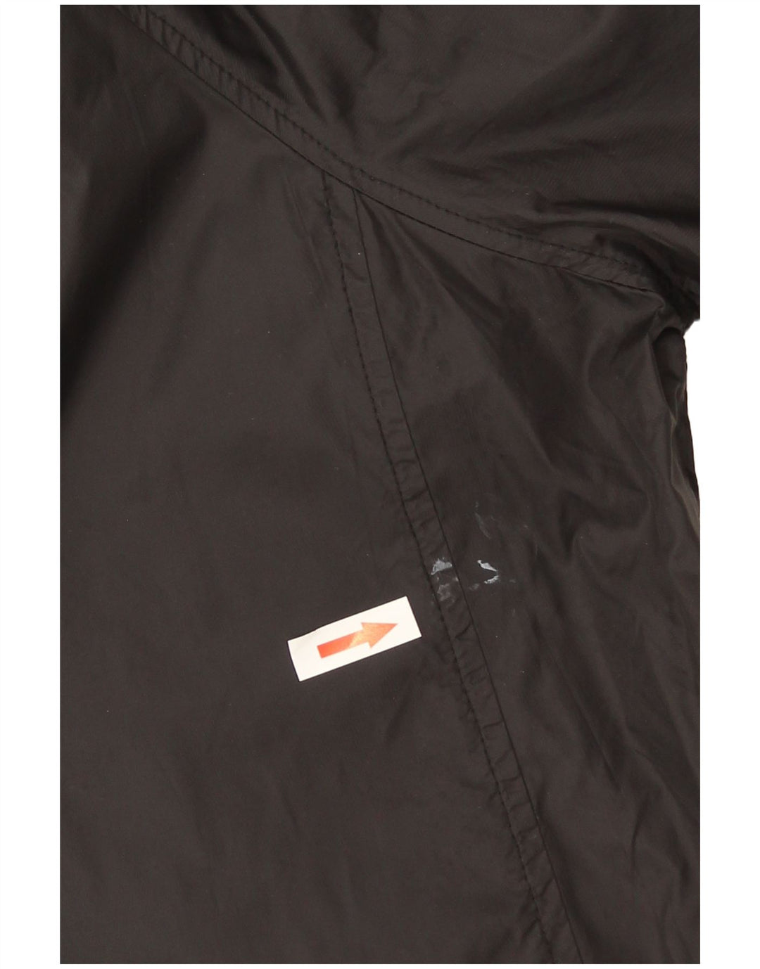 French Connection Veste de pluie à capuche pour homme UK 36 Small Noir