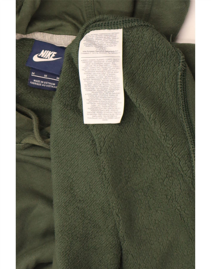Nike Pull à capuche en coton vert moyen pour homme
