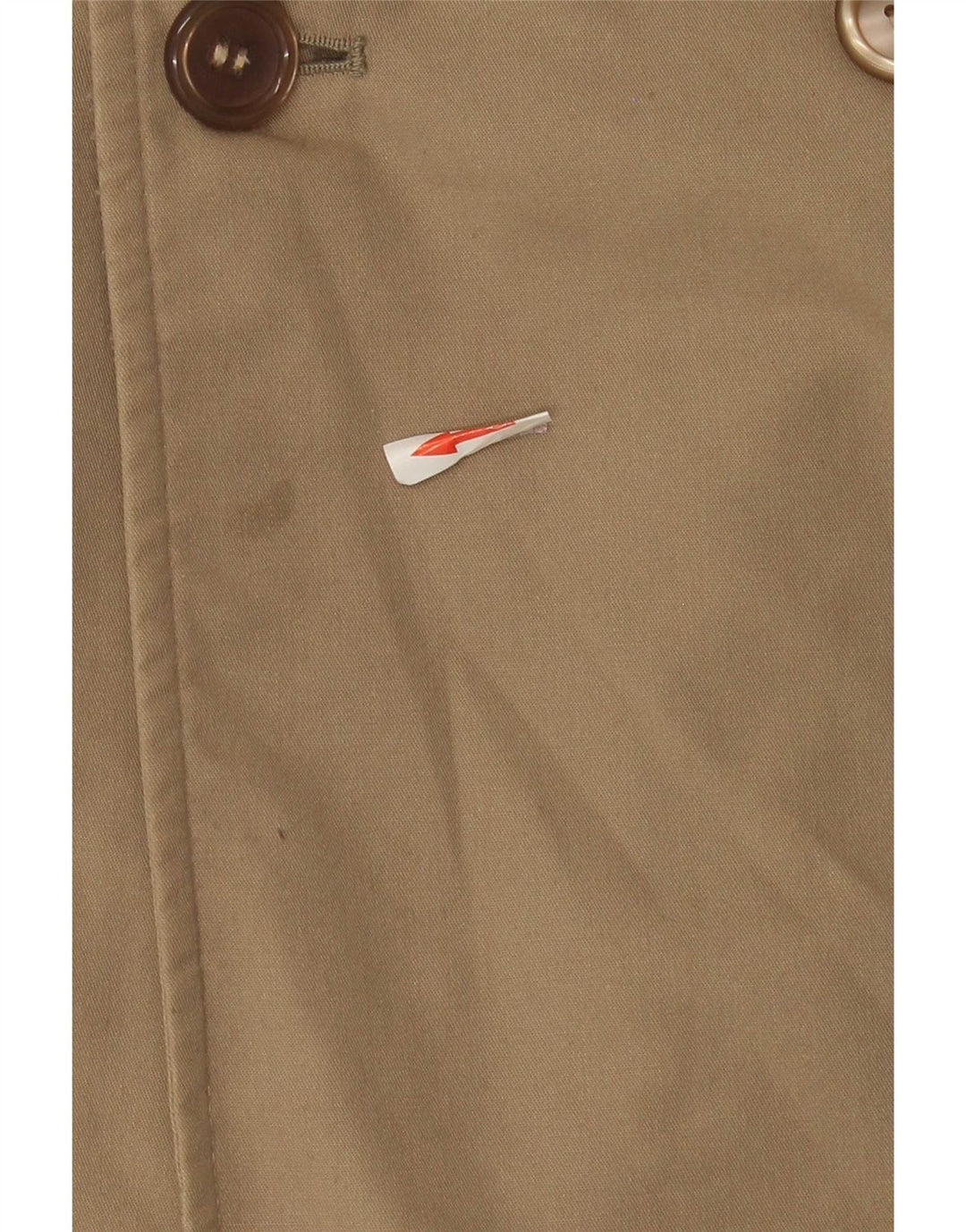 vintage Mens Trench Coat UK 36 Petit Beige Classique