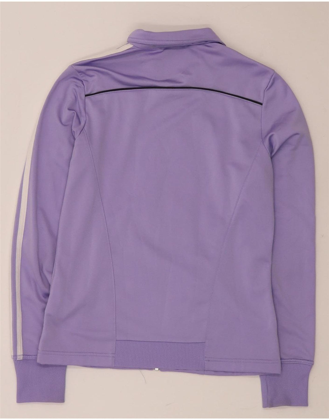 ADIDAS Veste de survêtement pour femme UK 12 Violet moyen Polyester
