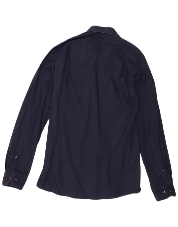 Hugo Boss Chemise Slim Fit XL Bleu marine Coton