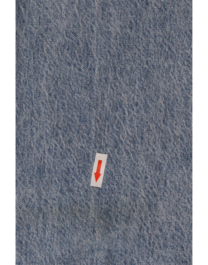 Zara Jean fuselé effet vieilli pour femme EU 40 Medium W30 L36 Bleu