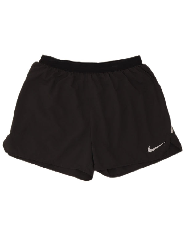 Nike Short de sport Dri Fit pour homme XL Noir Polyester