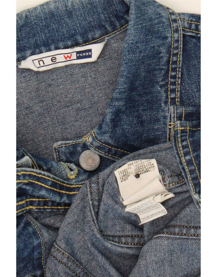 New Penny Veste en jean courte pour femme UK 12 Bleu moyen en coton
