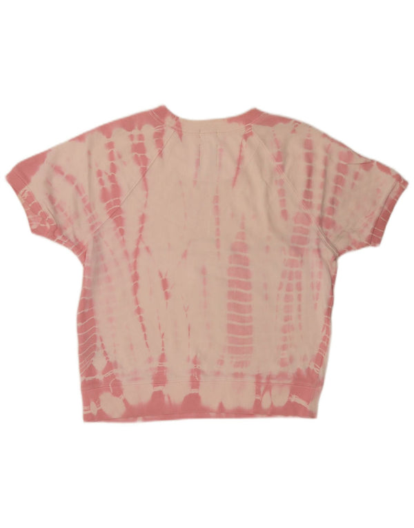Gap Sweat-shirt à manches courtes pour femme UK 10 Petit Rose Tie Dye