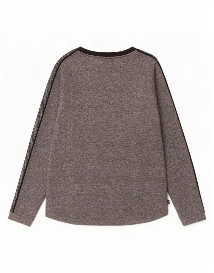 Maison Scotch Sweat-shirt pour femme Taille 2 Gris moyen Colourblock