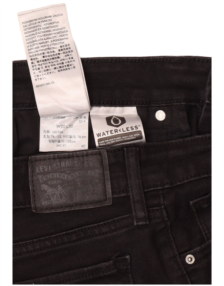 LEVI'S Jean Skinny 711 Femme W30 L30 Coton Noir