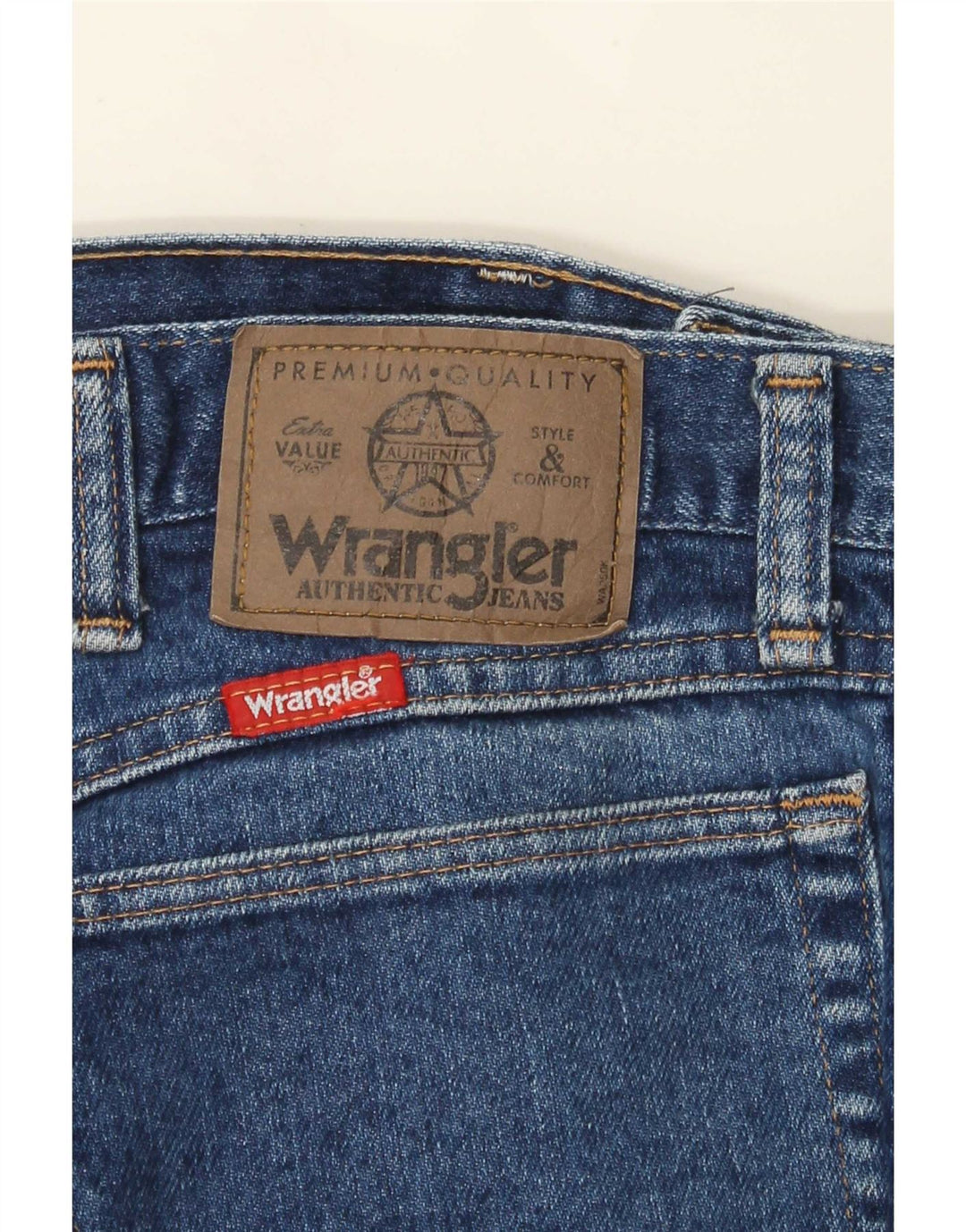 Wrangler Jean droit homme W36 L29 bleu