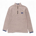 Weird Fish Sweat-Shirt Col Zippé Homme Gris Moyen Coton