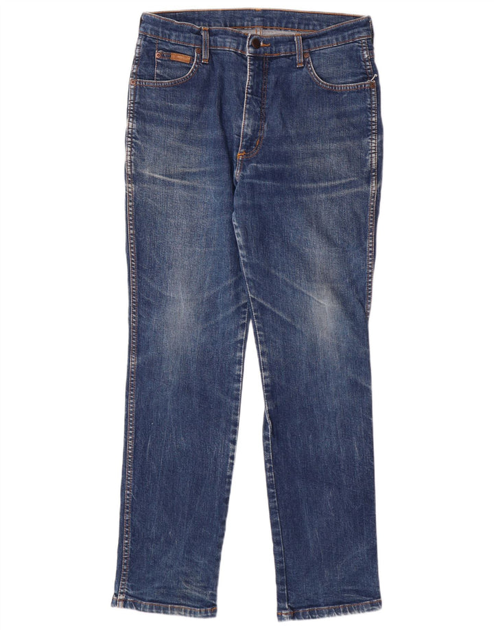 Wrangler Jean Slim Garçon 15-16 ans W30 L30 Bleu Coton
