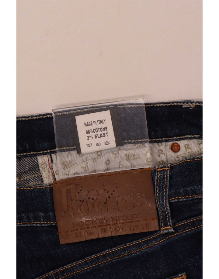 Roy Rogers Jean Slim Homme W32 L36 Bleu Coton
