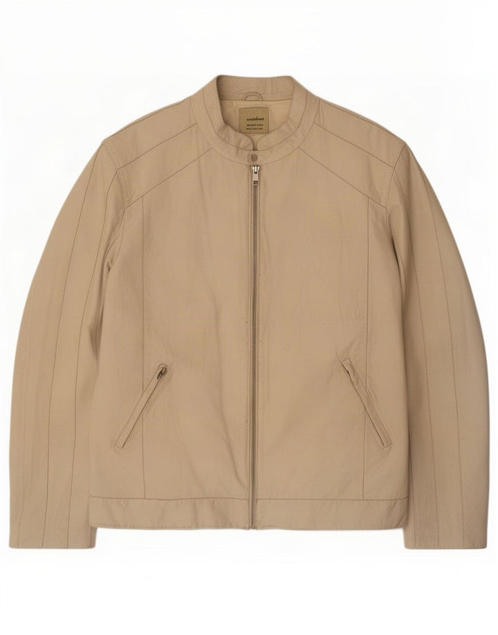 Conbipel Veste En Cuir Femme IT 54 XL Beige