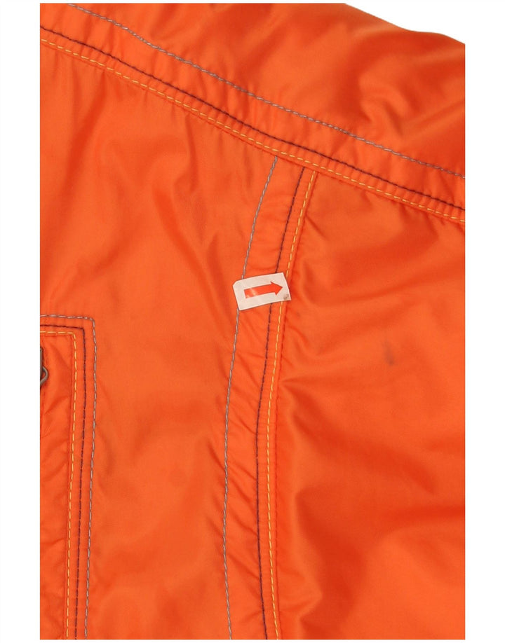Ellesse Veste de ski coupe ample pour femme UK 14 Large Orange Polyamide
