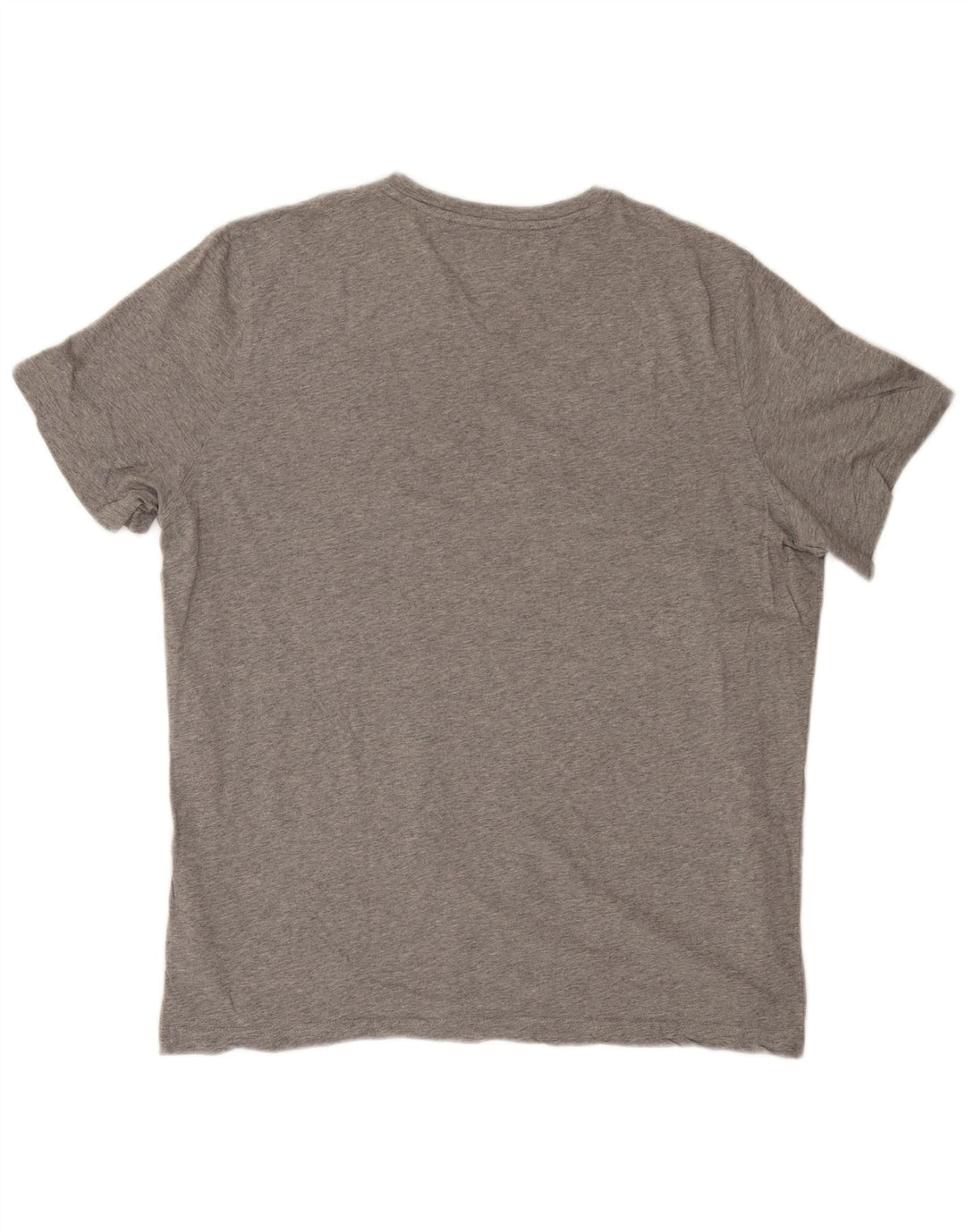 TOMMY HILFIGER T-Shirt Femme Top UK 20 2XL Gris Coton