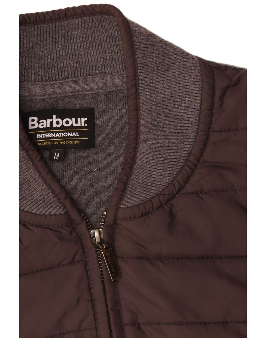 Barbour Cardigan Homme Pull Gris Moyen Coton
