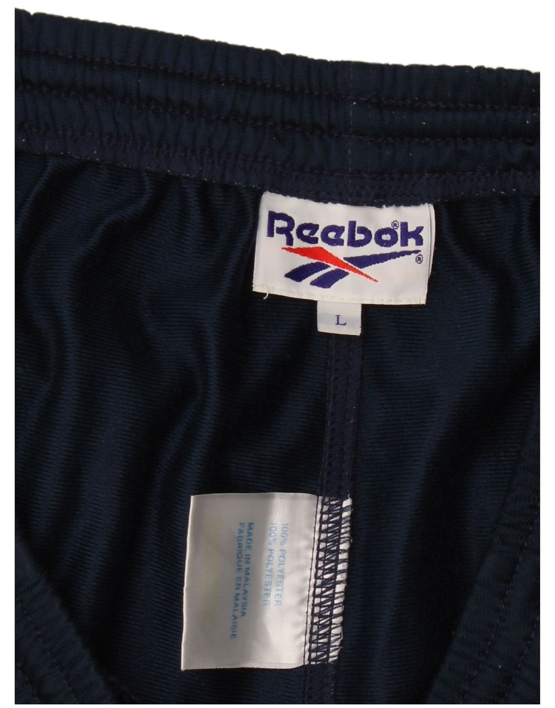 Reebok Pantalon de Survêtement Joggers Large Homme Bleu Marine Colourblock