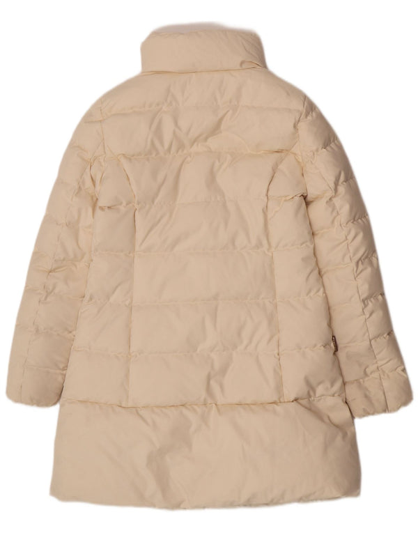 Woolrich Veste matelassée pour femme UK 10 Small Off White Polyester