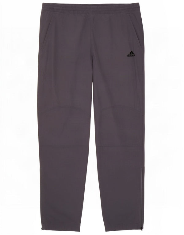 Adidas Pantalon de survêtement pour homme Petit gris Polyester