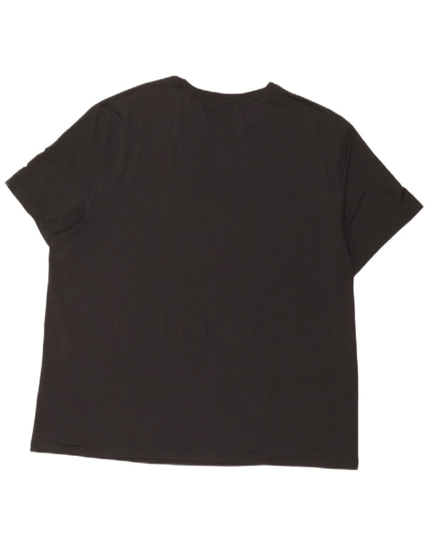 Russell Athletic T-shirt Dri-Power pour homme en polyester noir 2XL