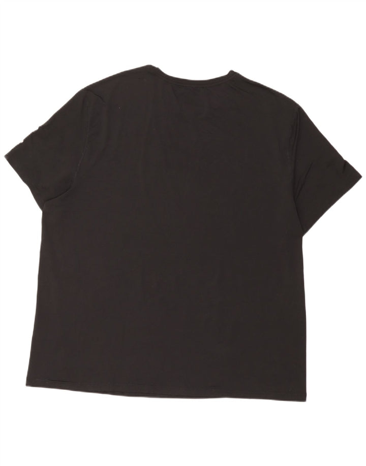 Russell Athletic T-shirt Dri-Power pour homme en polyester noir 2XL