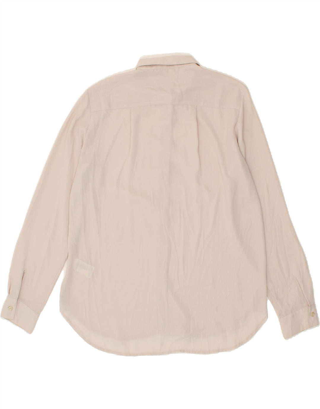 DACK'S Womens Shirt UK 14 Medium Beige Polyester Vintage Dack's and Second-Hand Dack's from Messina Hembry 