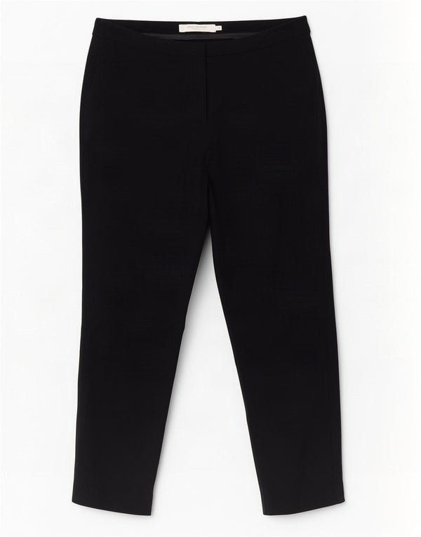 John Lewis Pantalon court slim pour femme UK 12 Medium W30 L25 Bleu marine