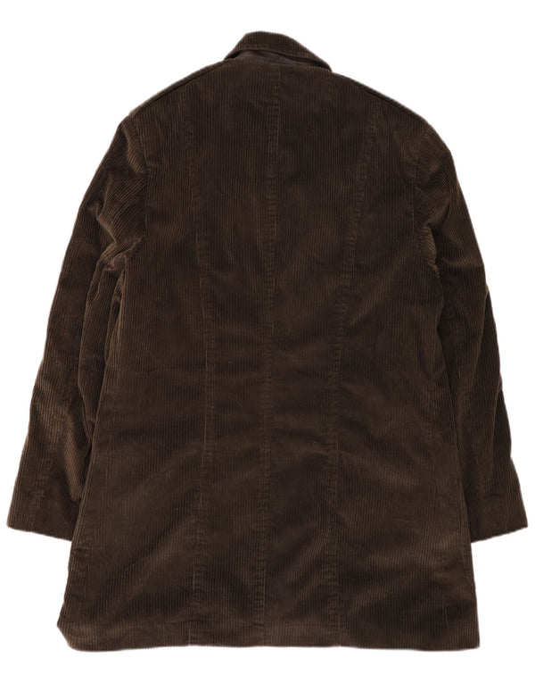 Joseph Abboud Manteau en velours côtelé pour homme UK 40 Grand coton marron