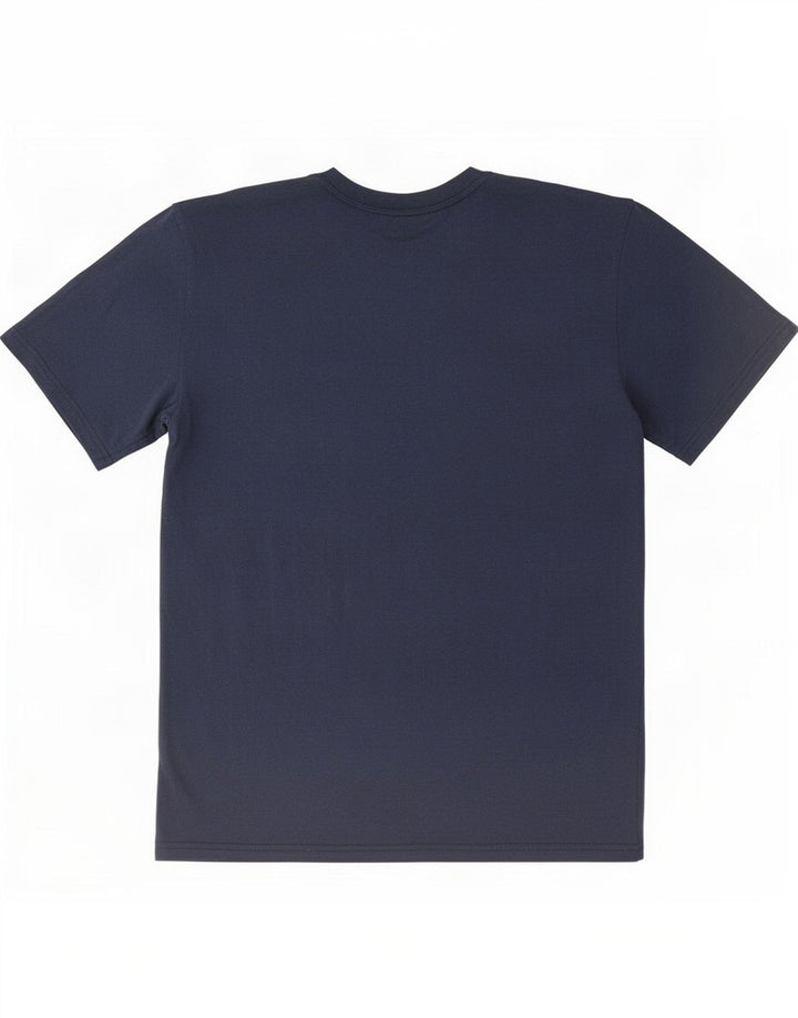 Nike Hommes Dri Fit Graphic T-Shirt Haut Bleu Marine Moyen Polyester
