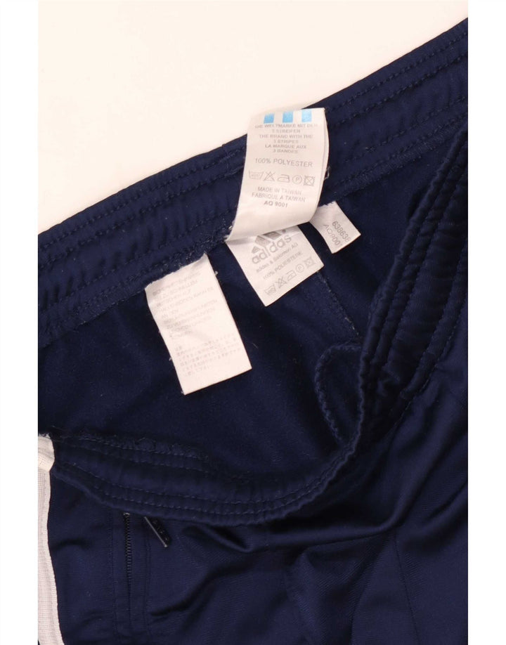 Adidas Pantalon de survêtement pour homme UK 36/38 Small Bleu marine Polyester
