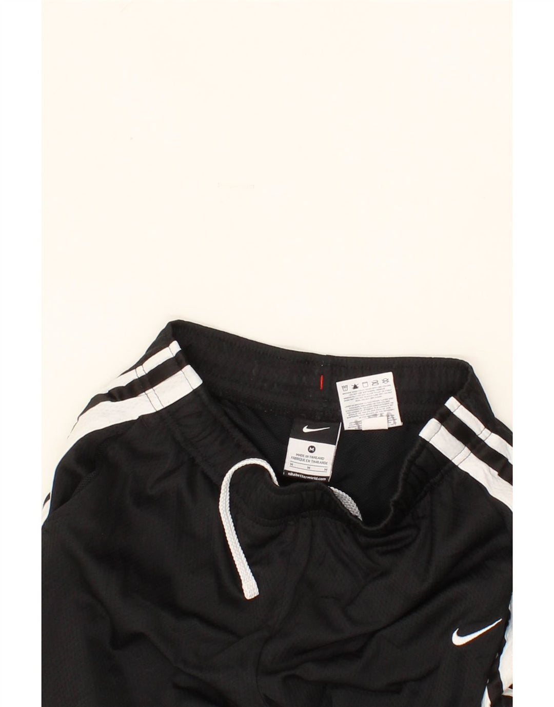 NIKE Boys Tracksuit Trousers 10-11 Years Medium  Black Colourblock Vintage Nike and Second-Hand Nike from Messina Hembry 