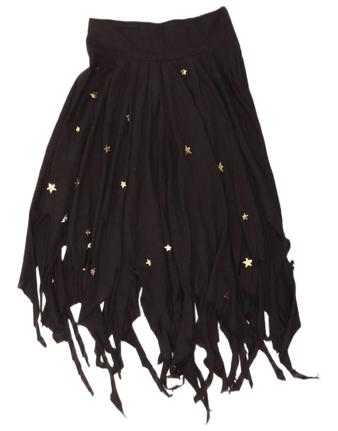POP 84 Jupe Asymétrique Femme IT 44 Medium W28 Acrylique Noir