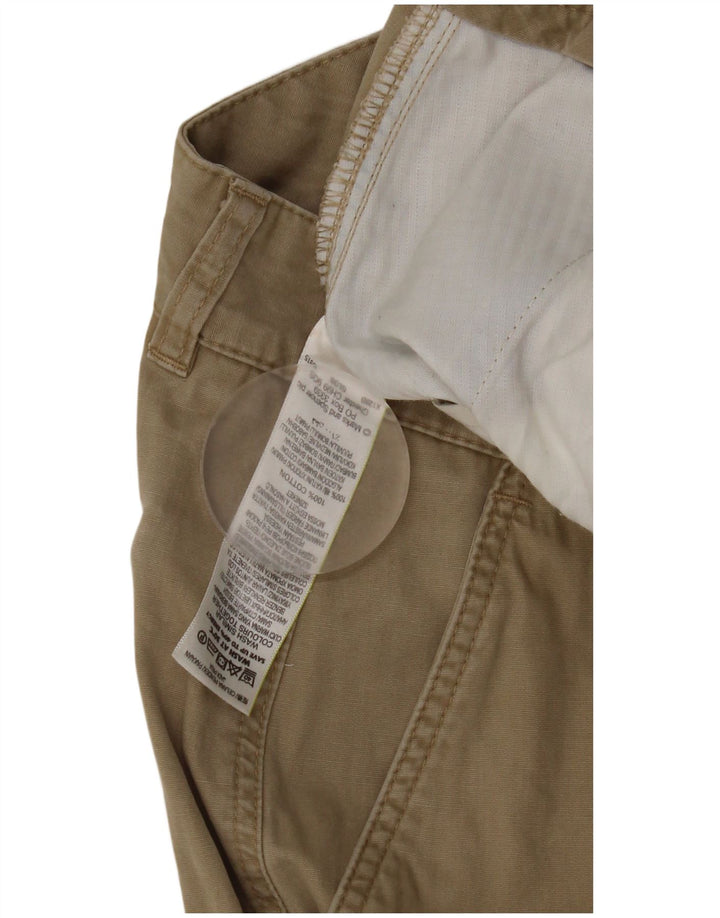 Marks & Spencer Short Cargo Homme W36 XL Coton Beige