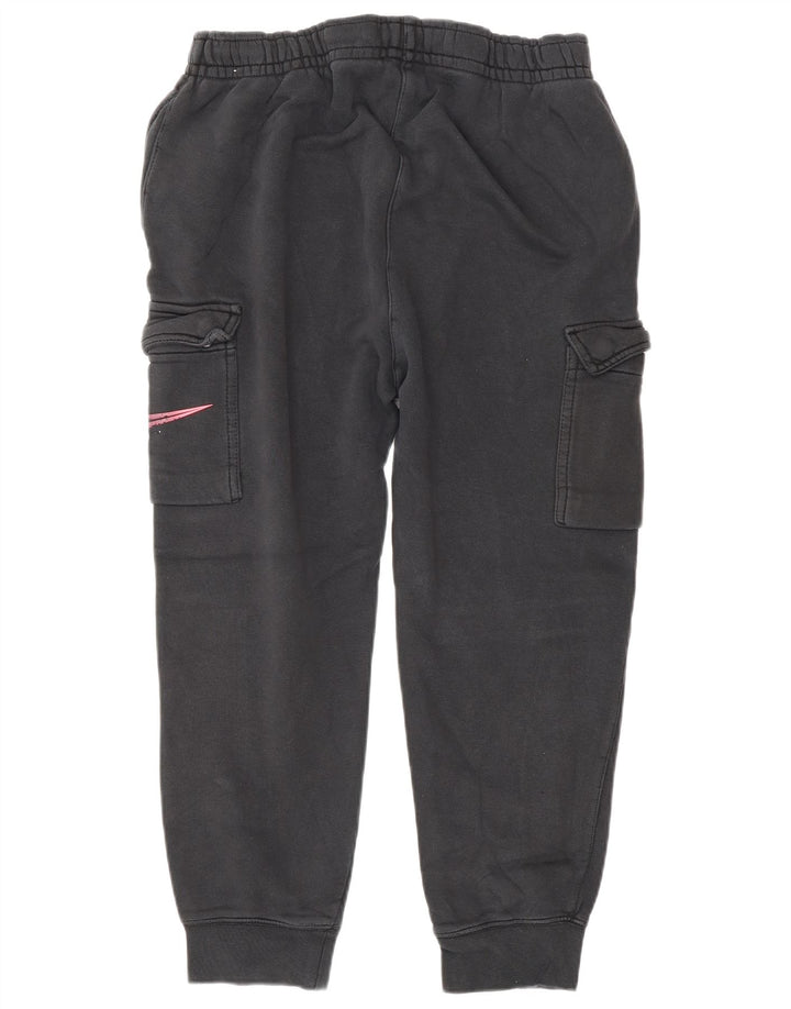 Nike Pantalon de survêtement cargo graphique pour femme UK 14 Noir moyen