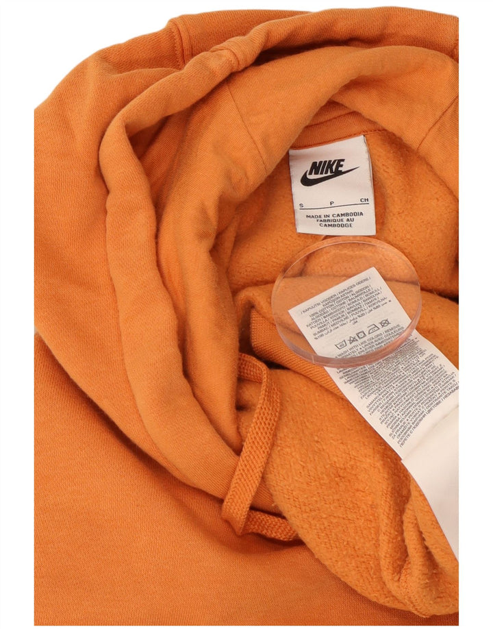 NIKE Pull à capuche pour homme Petit coton orange