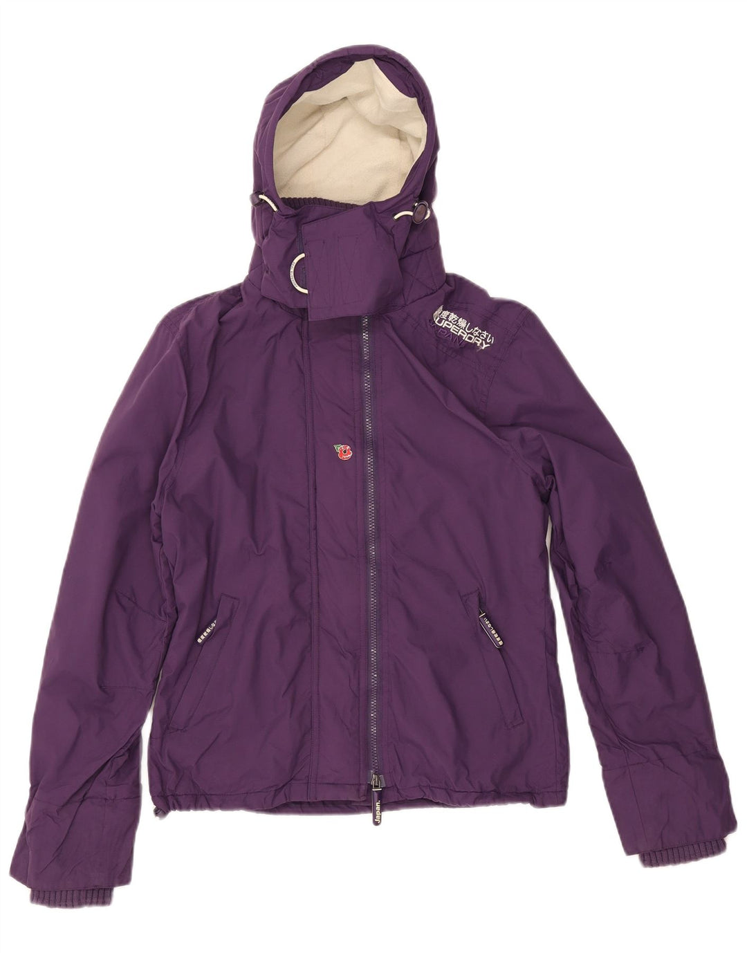 Superdry Veste coupe-vent The Windcheater pour femme UK 14 Violet moyen
