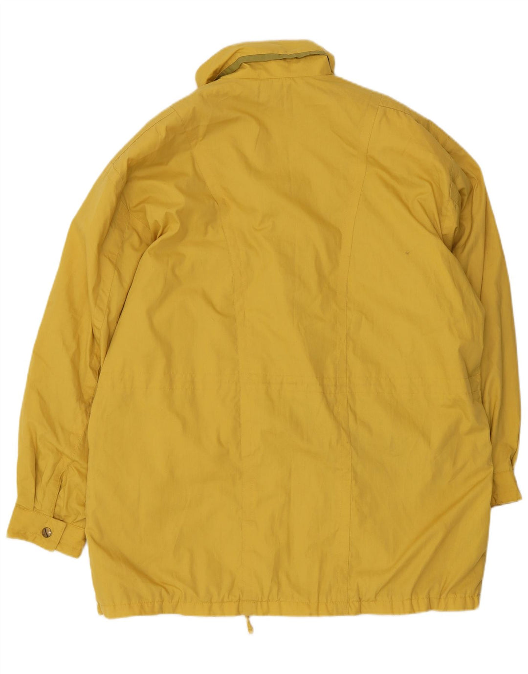 imperméable surdimensionné femme vintage EU 42 Grand polyester jaune