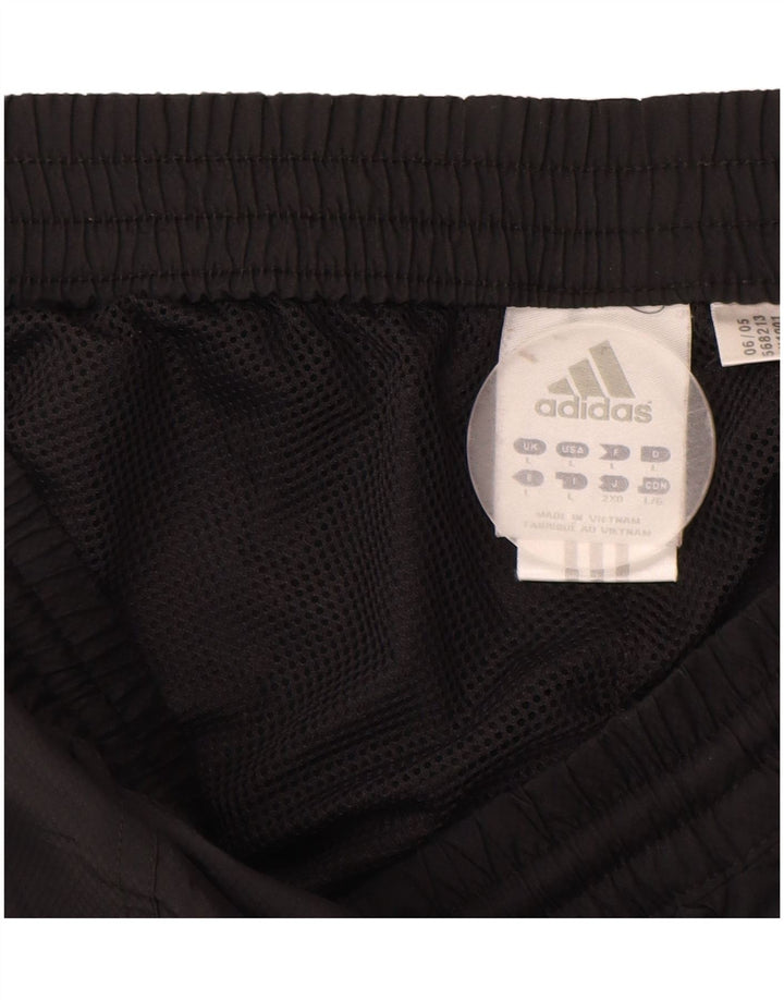 Adidas Pantalon de survêtement pour homme Large Noir Polyester