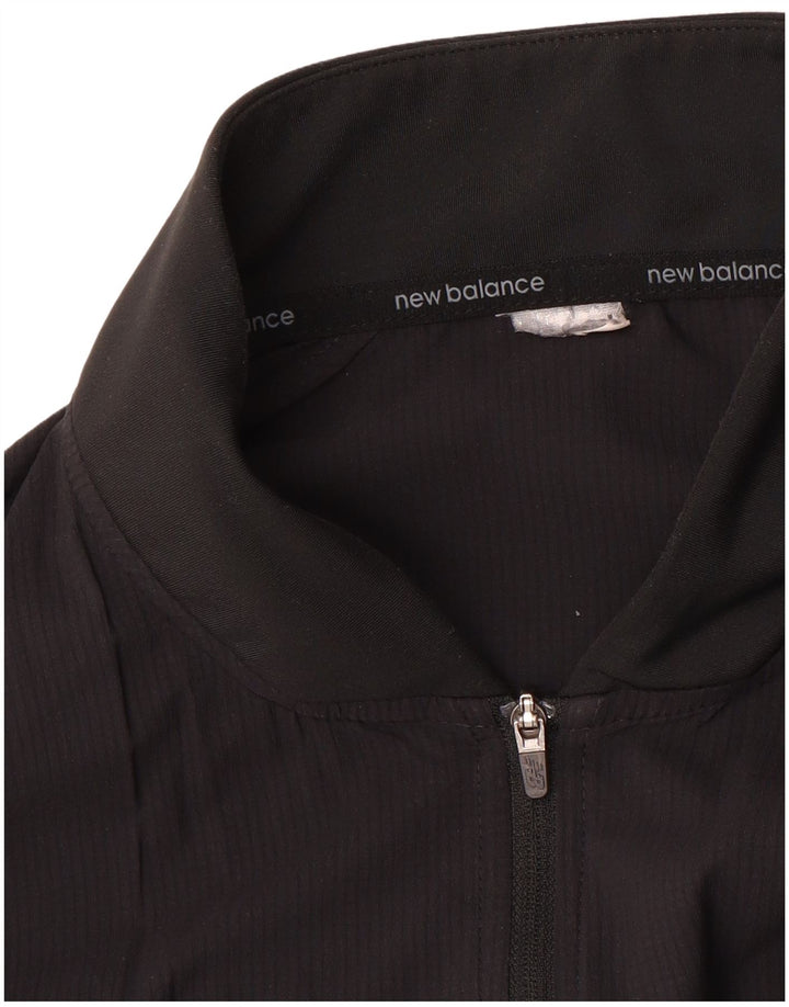 NEW BALANCE Veste de Survêtement Homme Noir Moyen