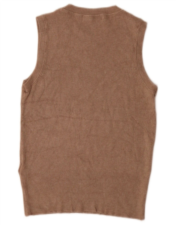Marks & Spencer Débardeur pour femme UK 16 Large Marron Viscose