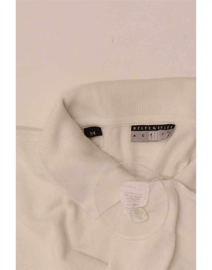Belfe & Homme Polo Blanc Moyen