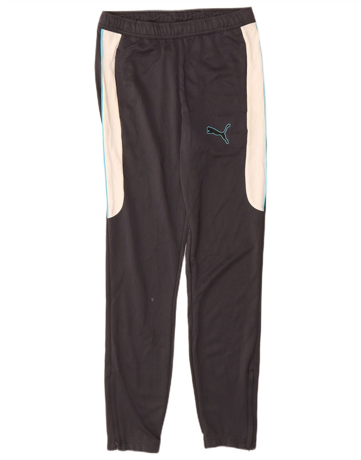 PUMA Pantalon de survêtement pour homme Small Noir Colorblock Polyester