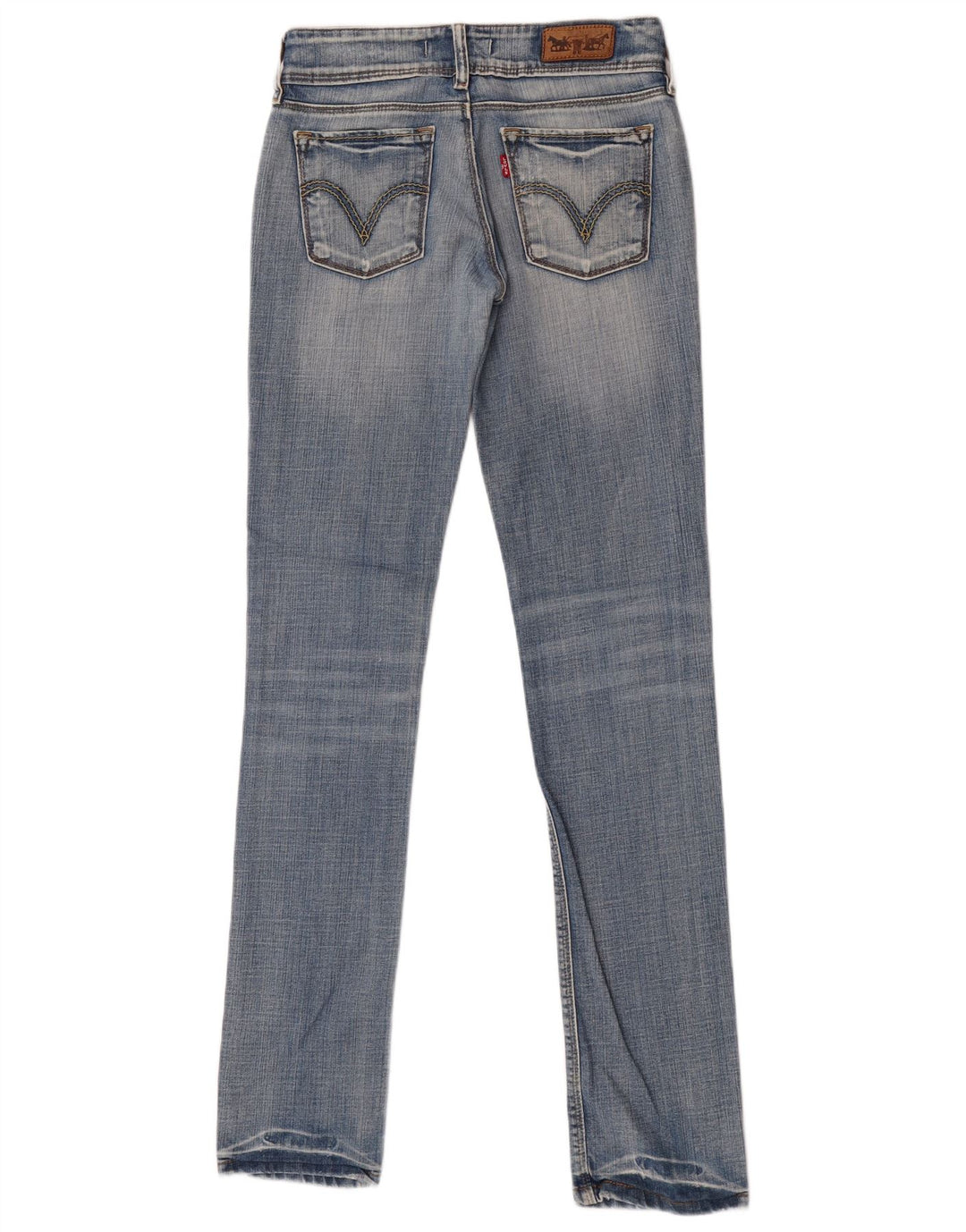 Levi's Jean Slim 571 Taille Basse Femme W26 L34 Bleu