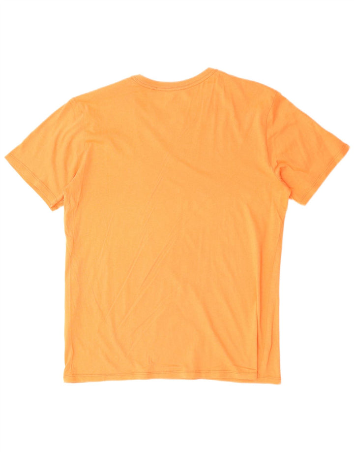 Nike T-shirt pour homme en coton orange moyen