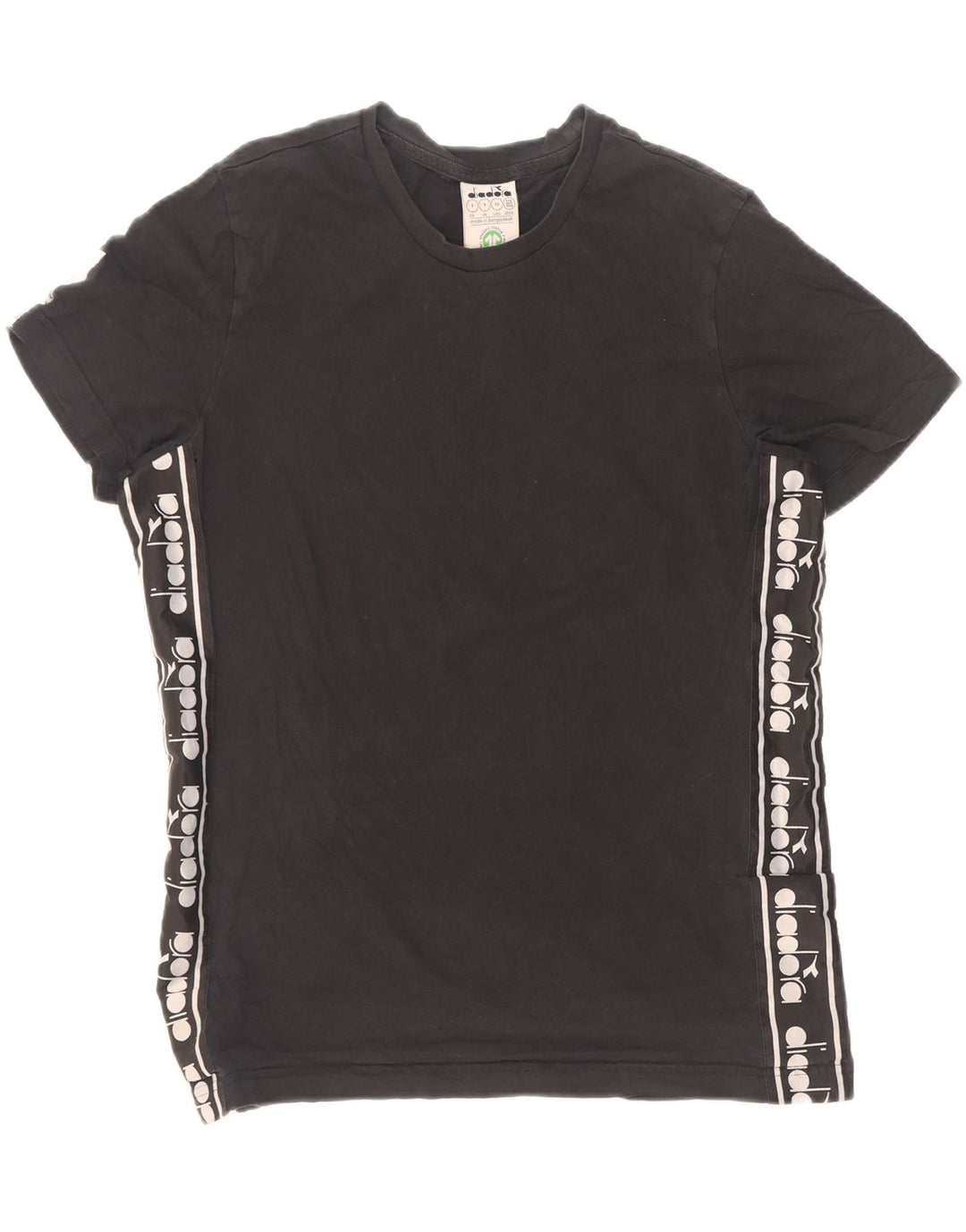 Diadora T-Shirt Graphique Homme Petit Noir